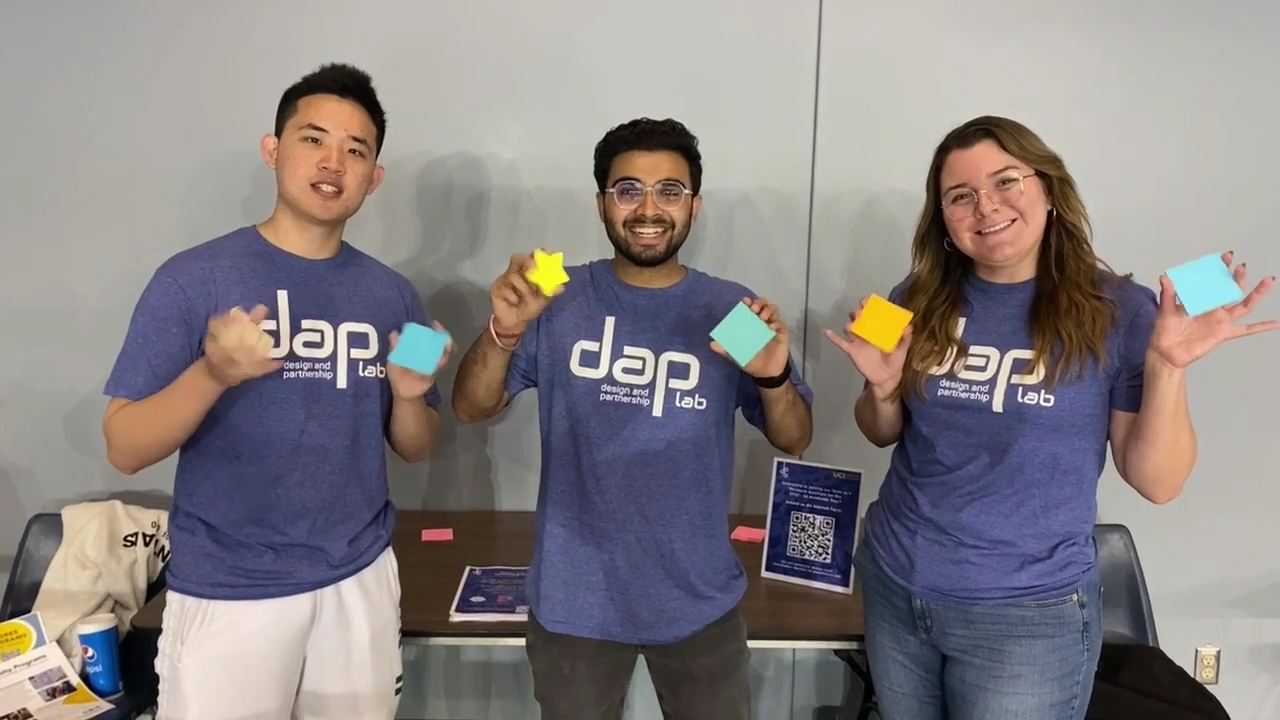 daplab students present at Undergraduate Research Symposium